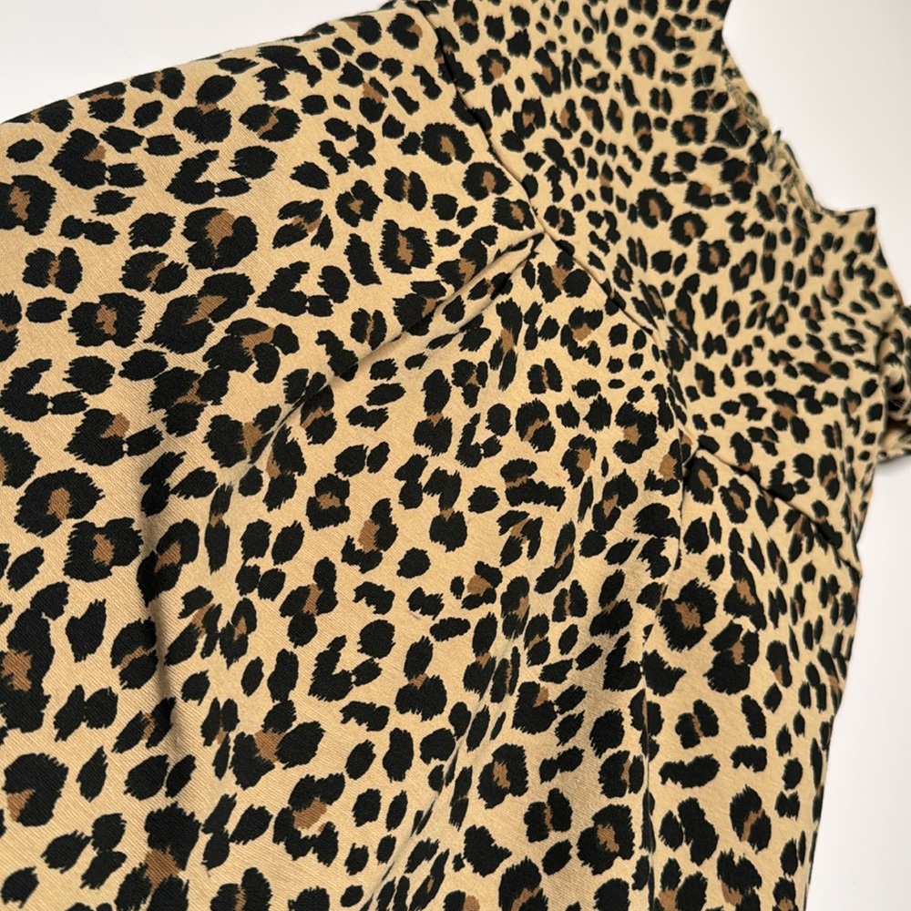 Old Navy Leopard Print Kids Dress - Picture 6 of 7